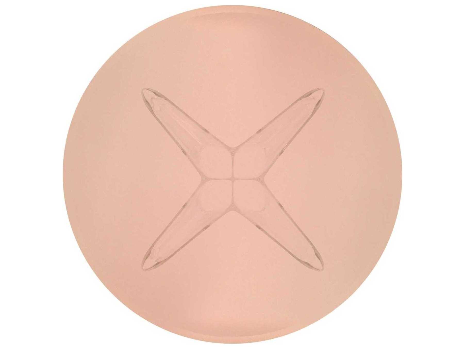 Kartell Sir Gio Round Plastic Bronze Transparent Dining Table