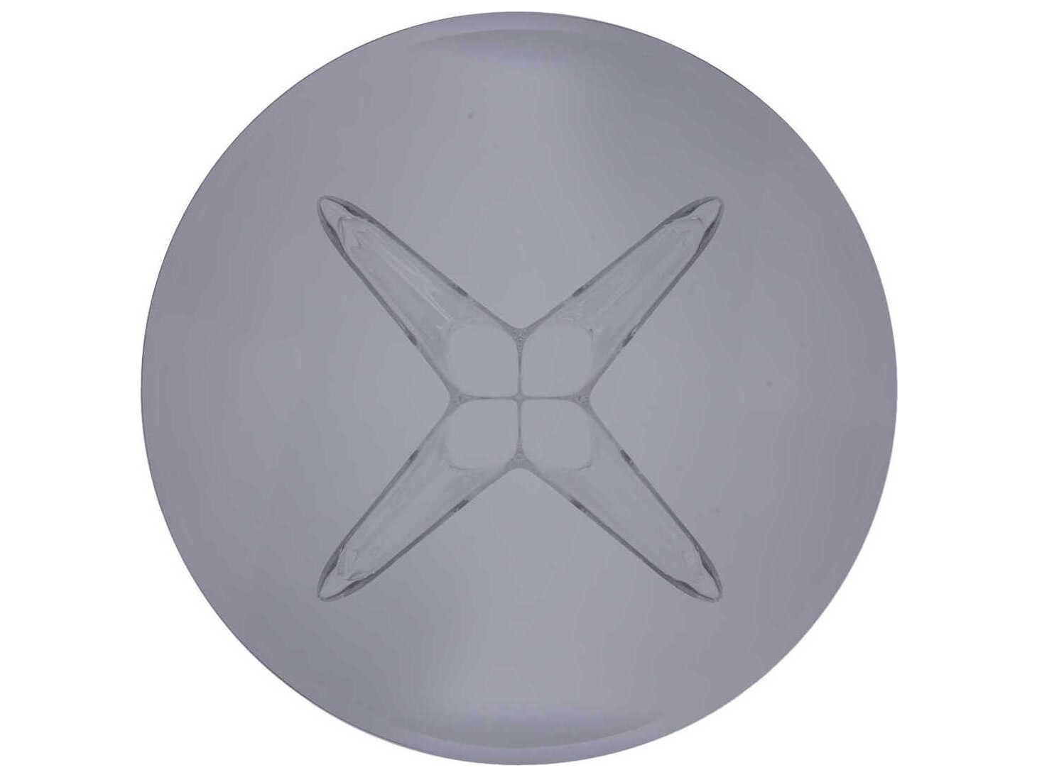 Kartell Sir Gio Round Plastic Smoke Transparent Dining Table