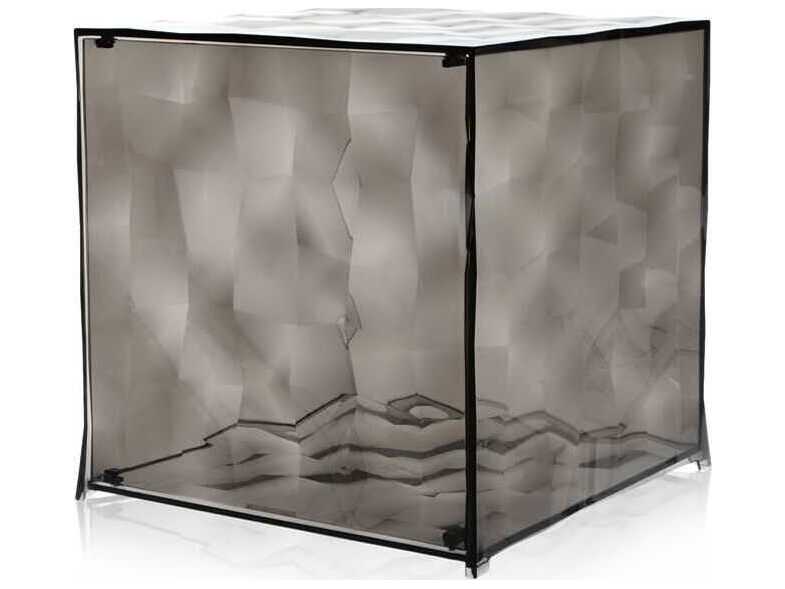 Kartell Optic Smoke Container Cube with Door