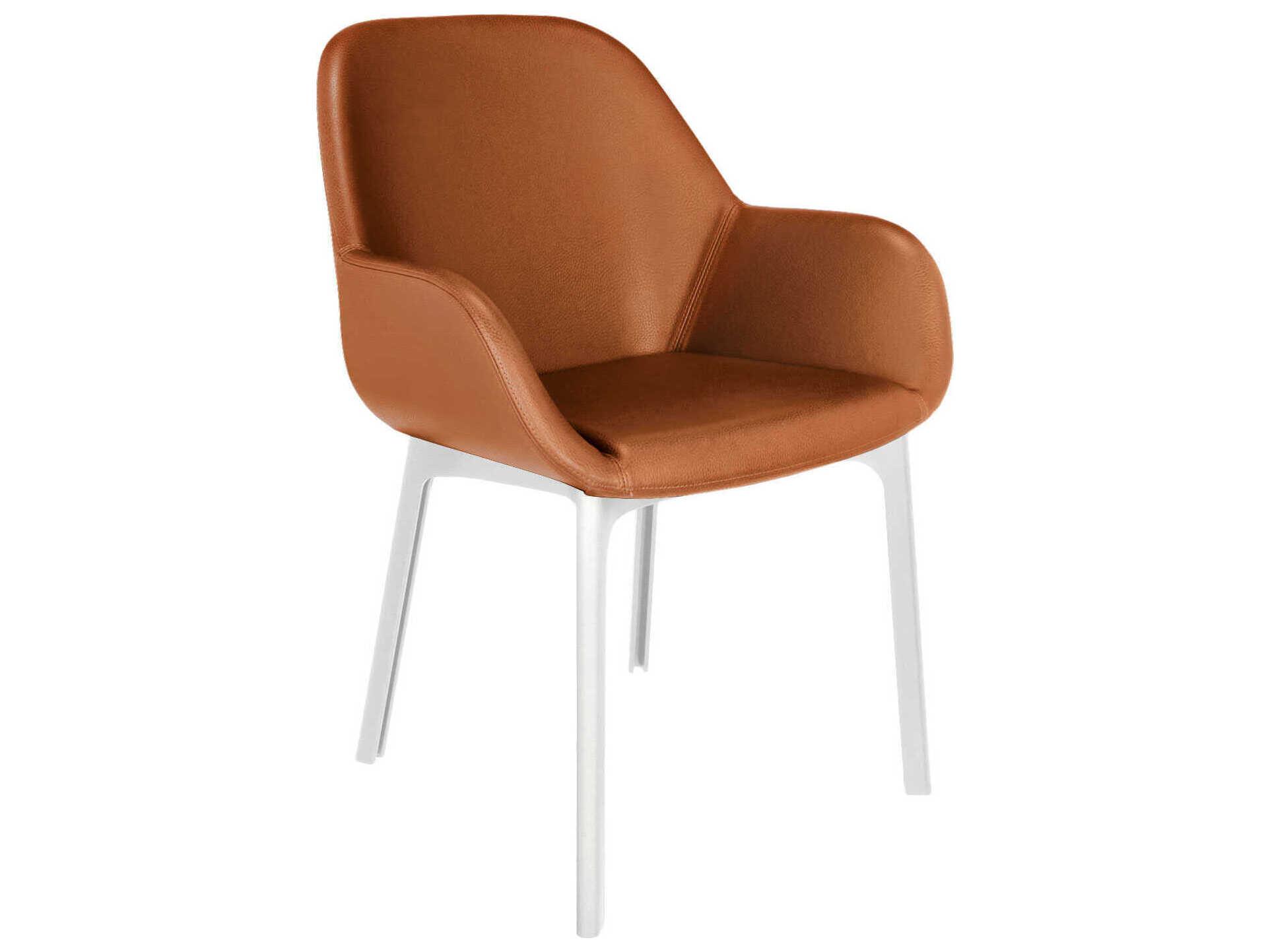 Kartell Clap Orange Arm Dining Chair