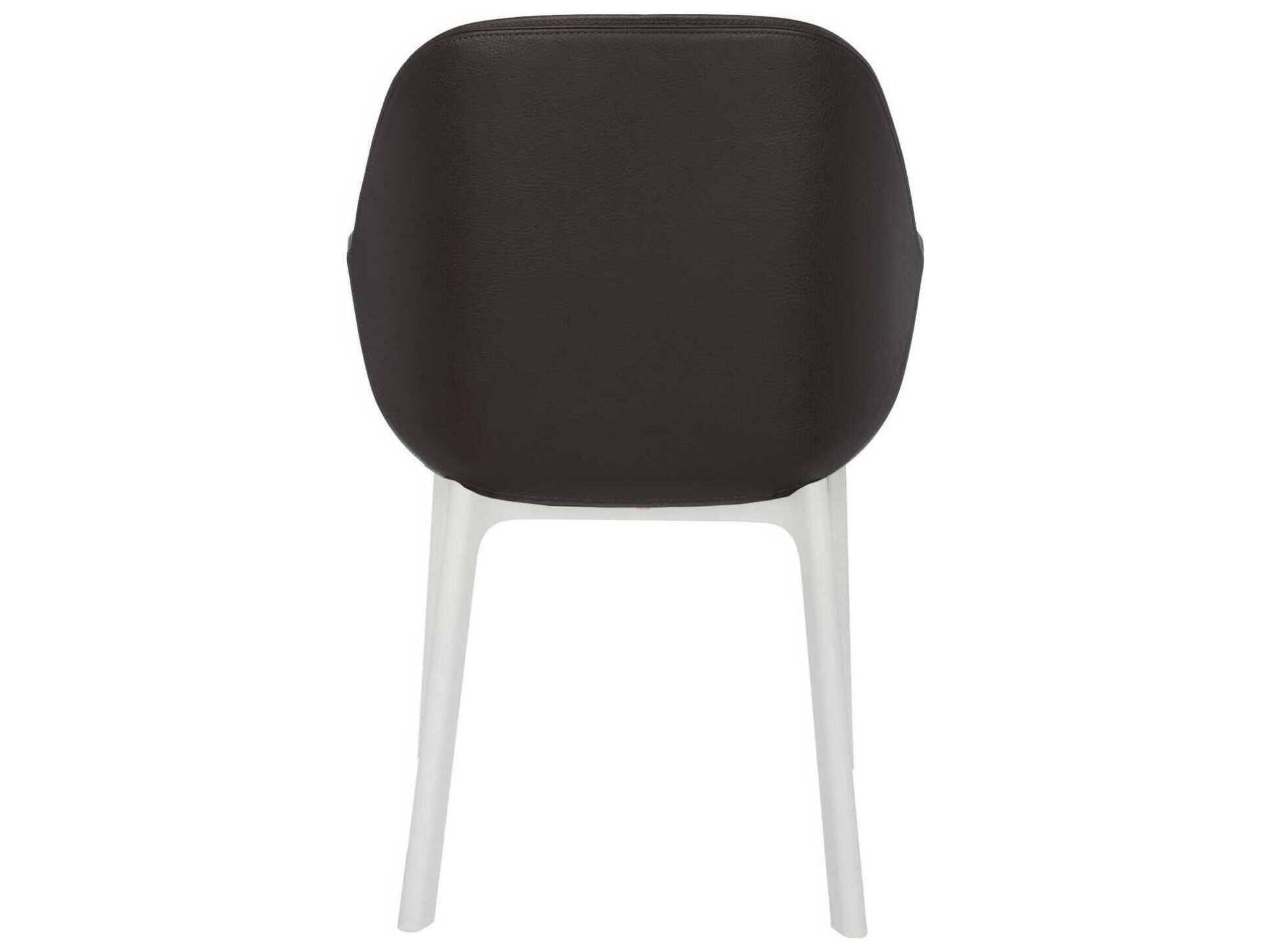 Kartell Clap Brown Arm Dining Chair