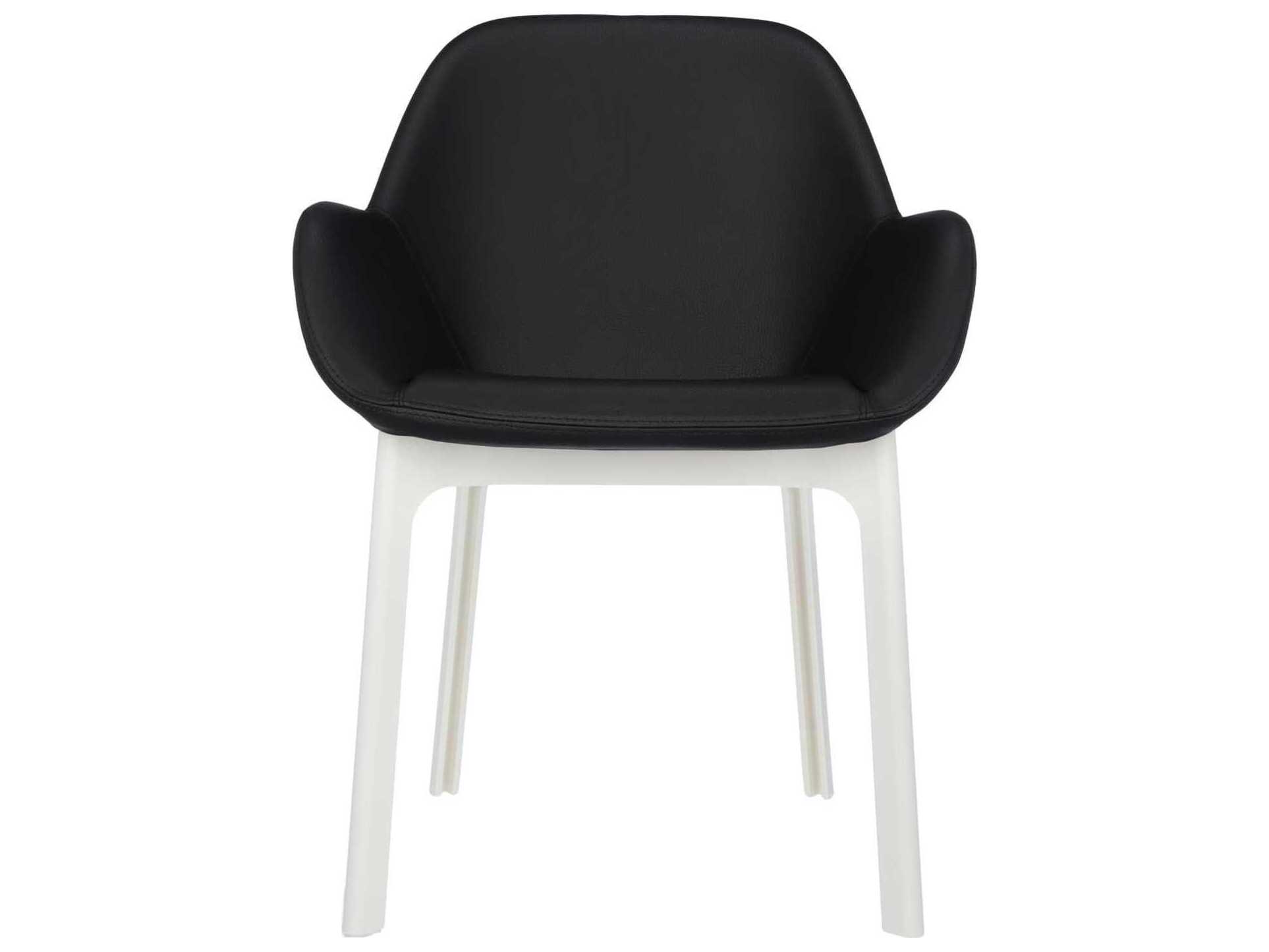 Kartell Clap Black Arm Dining Chair