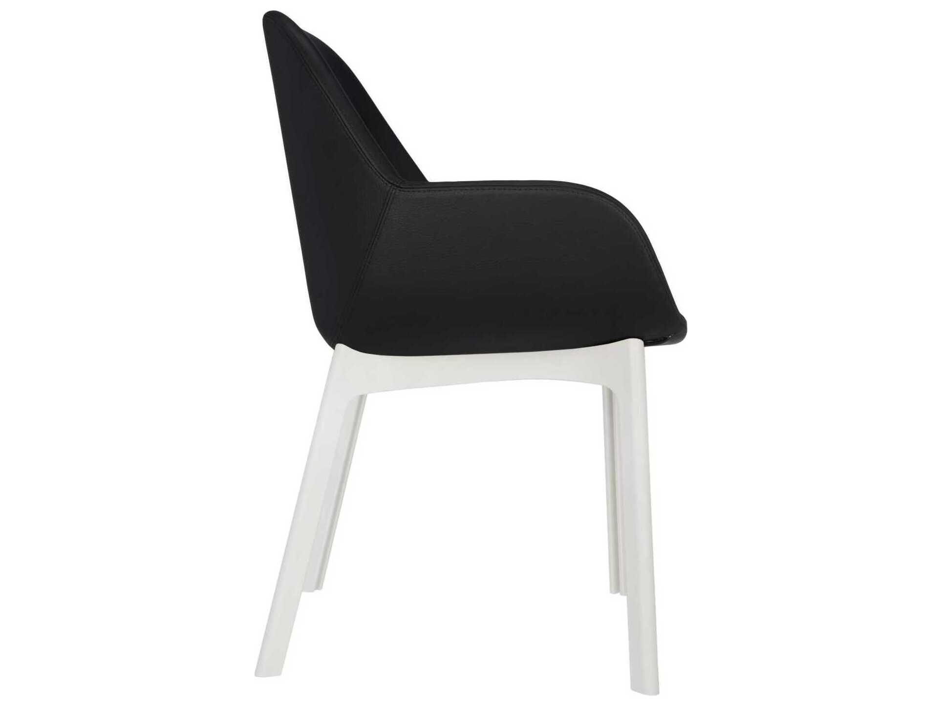 Kartell Clap Black Arm Dining Chair