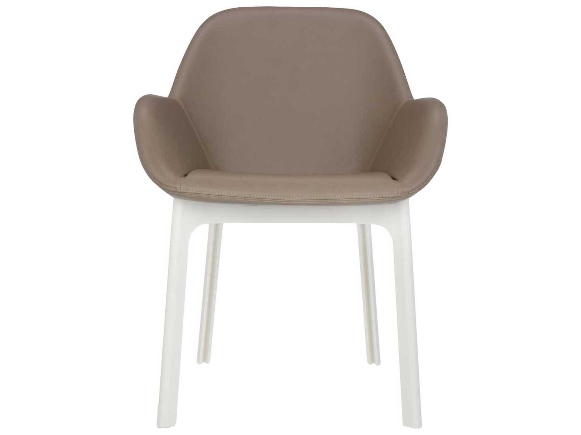 Kartell Clap Gray Arm Dining Chair