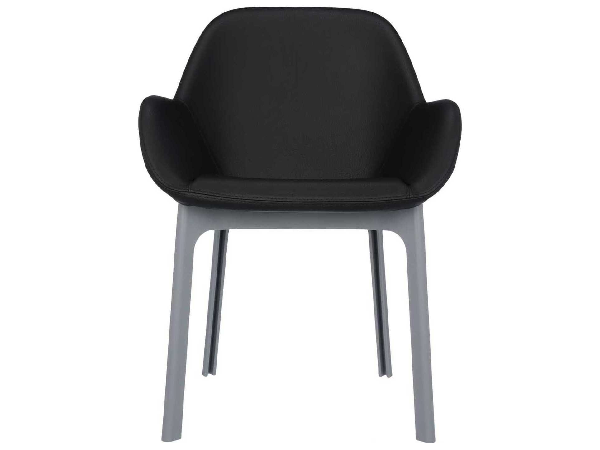Kartell Clap Black Arm Dining Chair