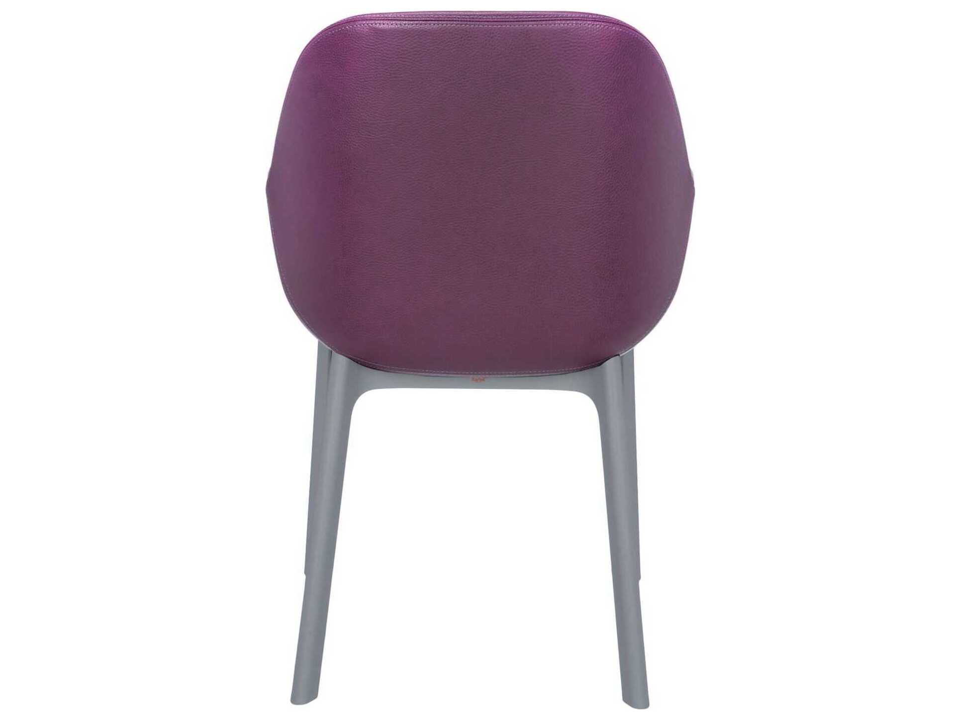 Kartell Clap Gray Arm Dining Chair