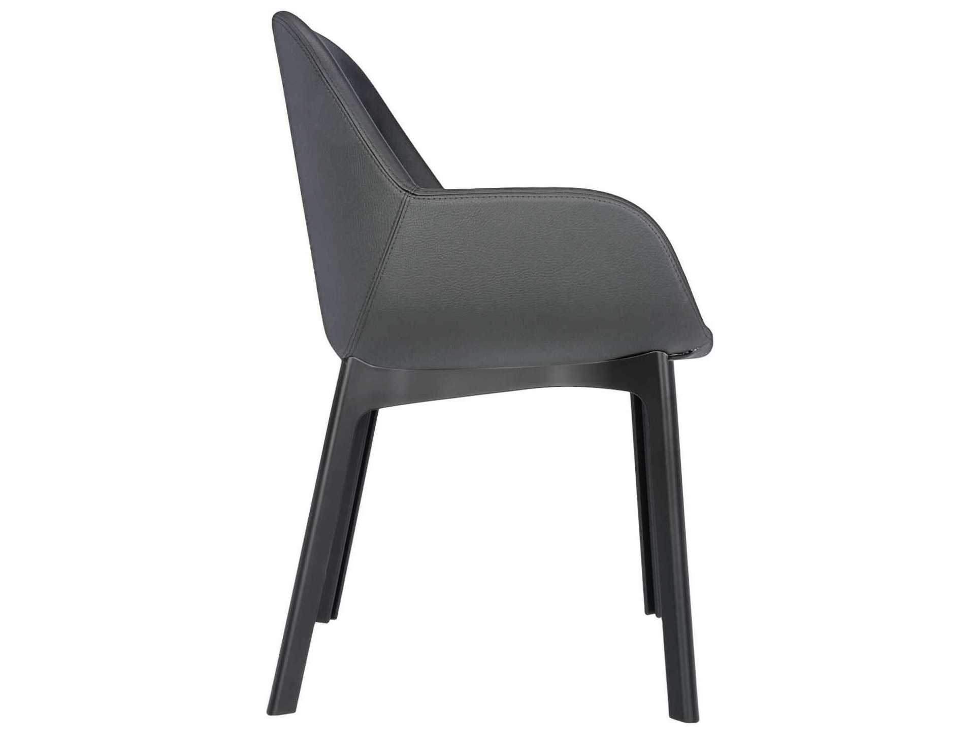 Kartell Clap Black Arm Dining Chair