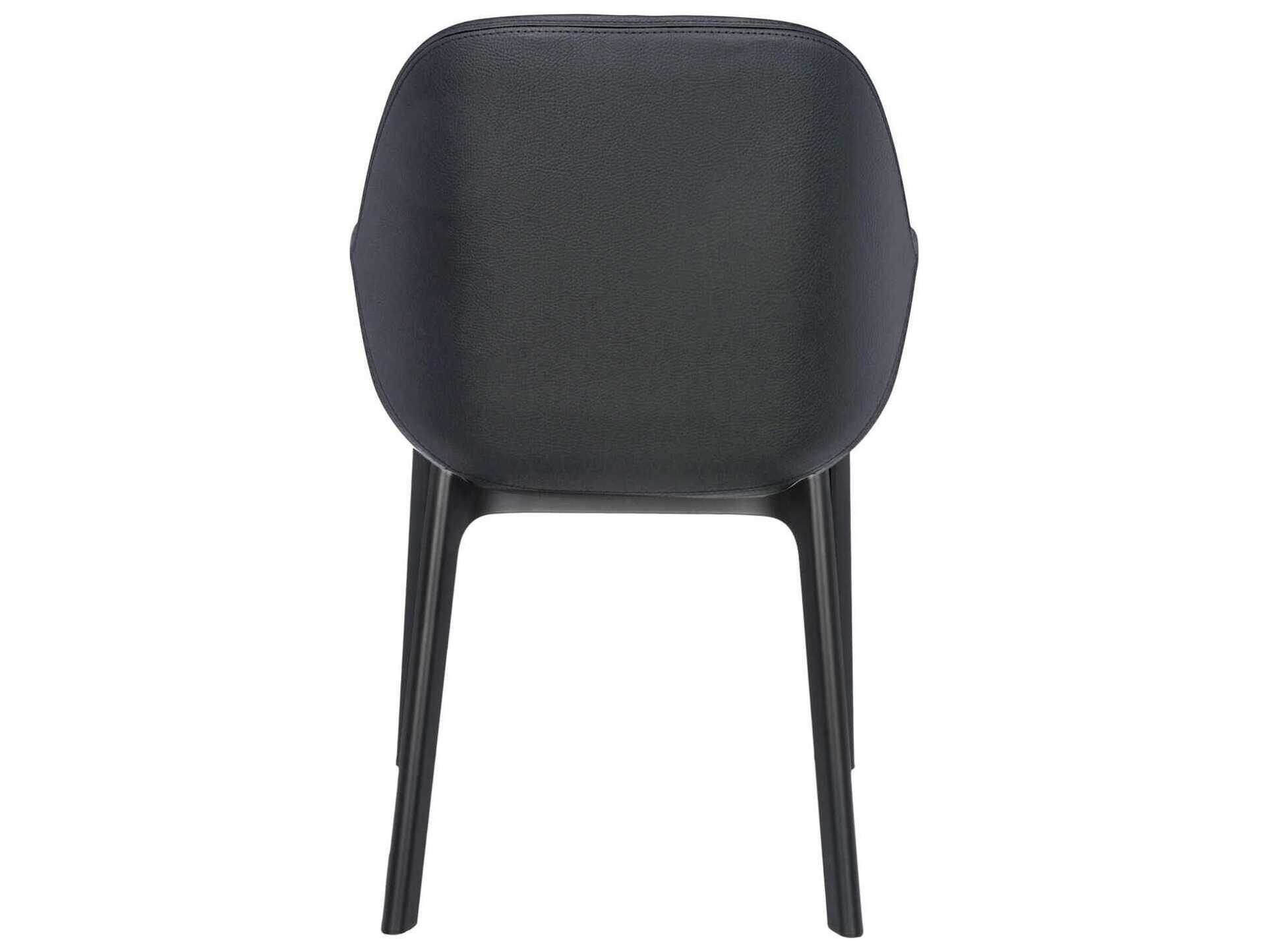 Kartell Clap Black Arm Dining Chair