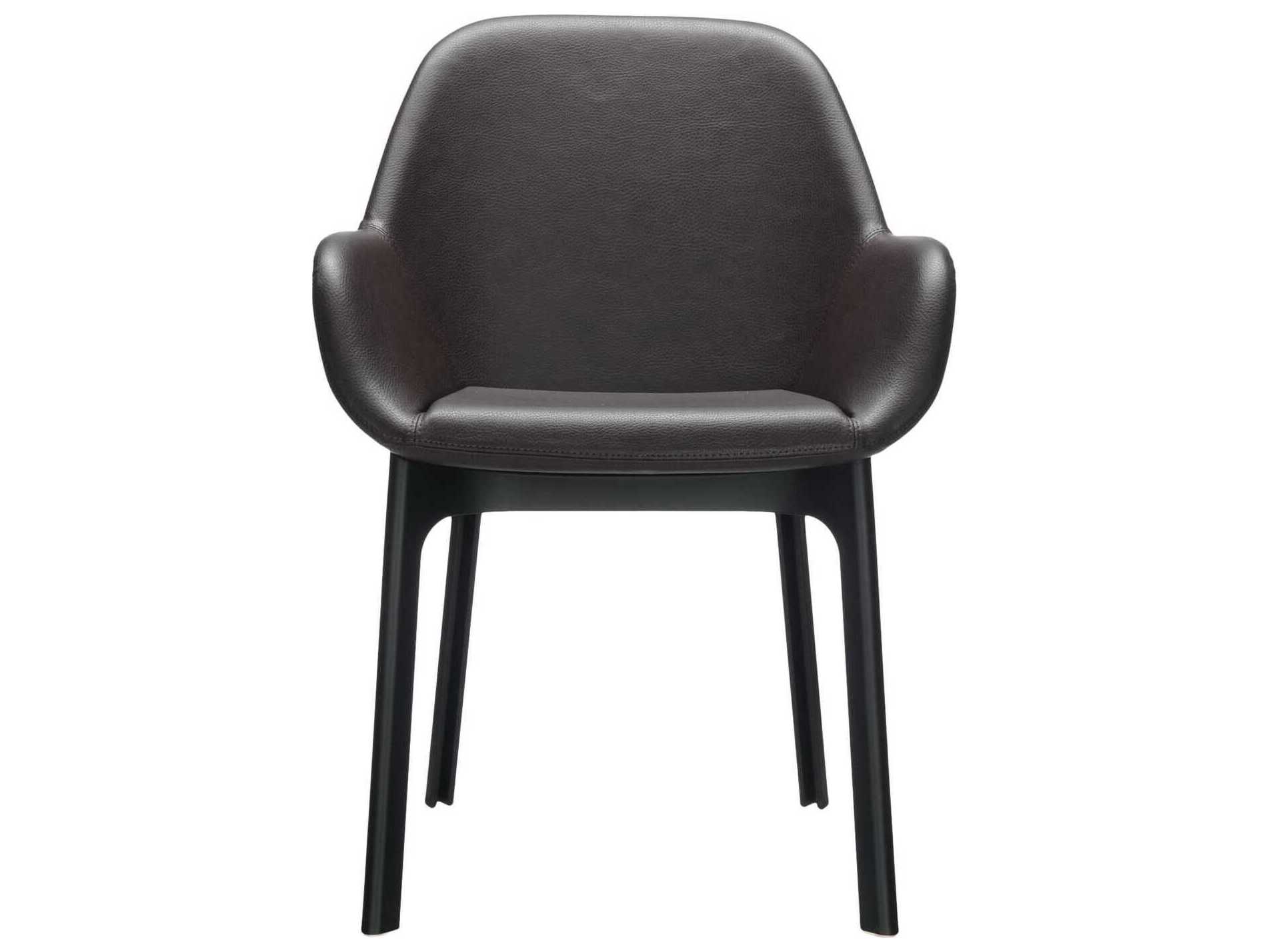 Kartell Clap Black Arm Dining Chair
