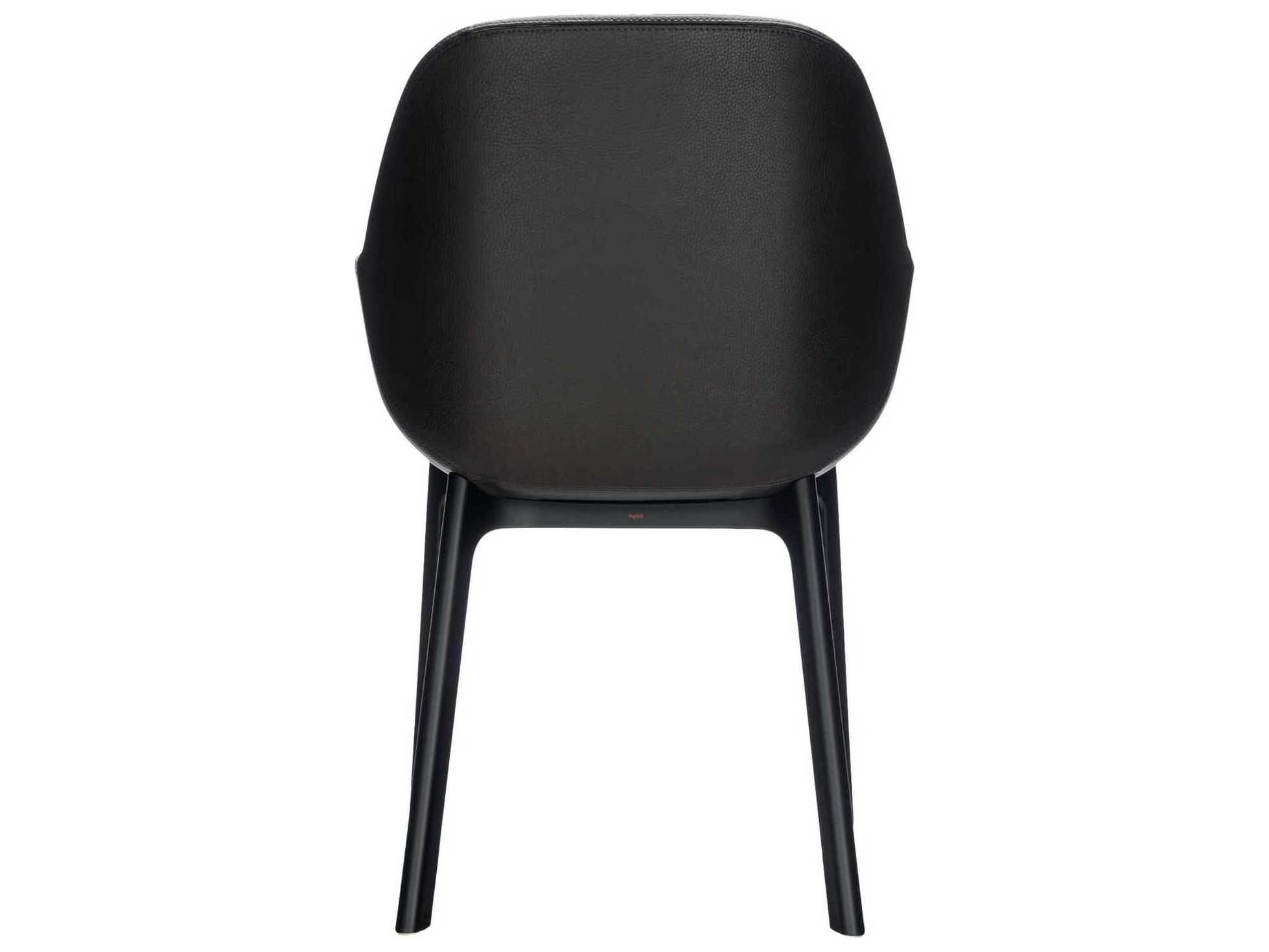 Kartell Clap Black Arm Dining Chair