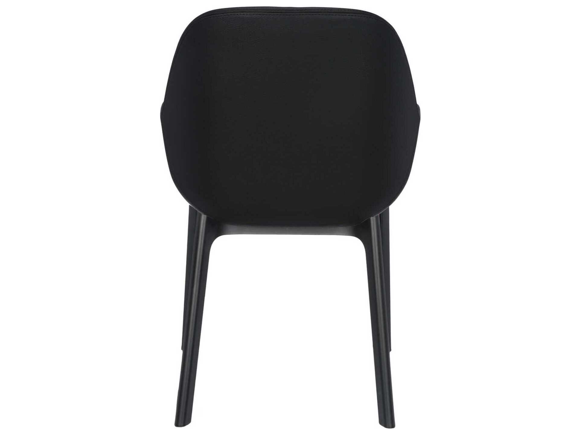 Kartell Clap Black Arm Dining Chair