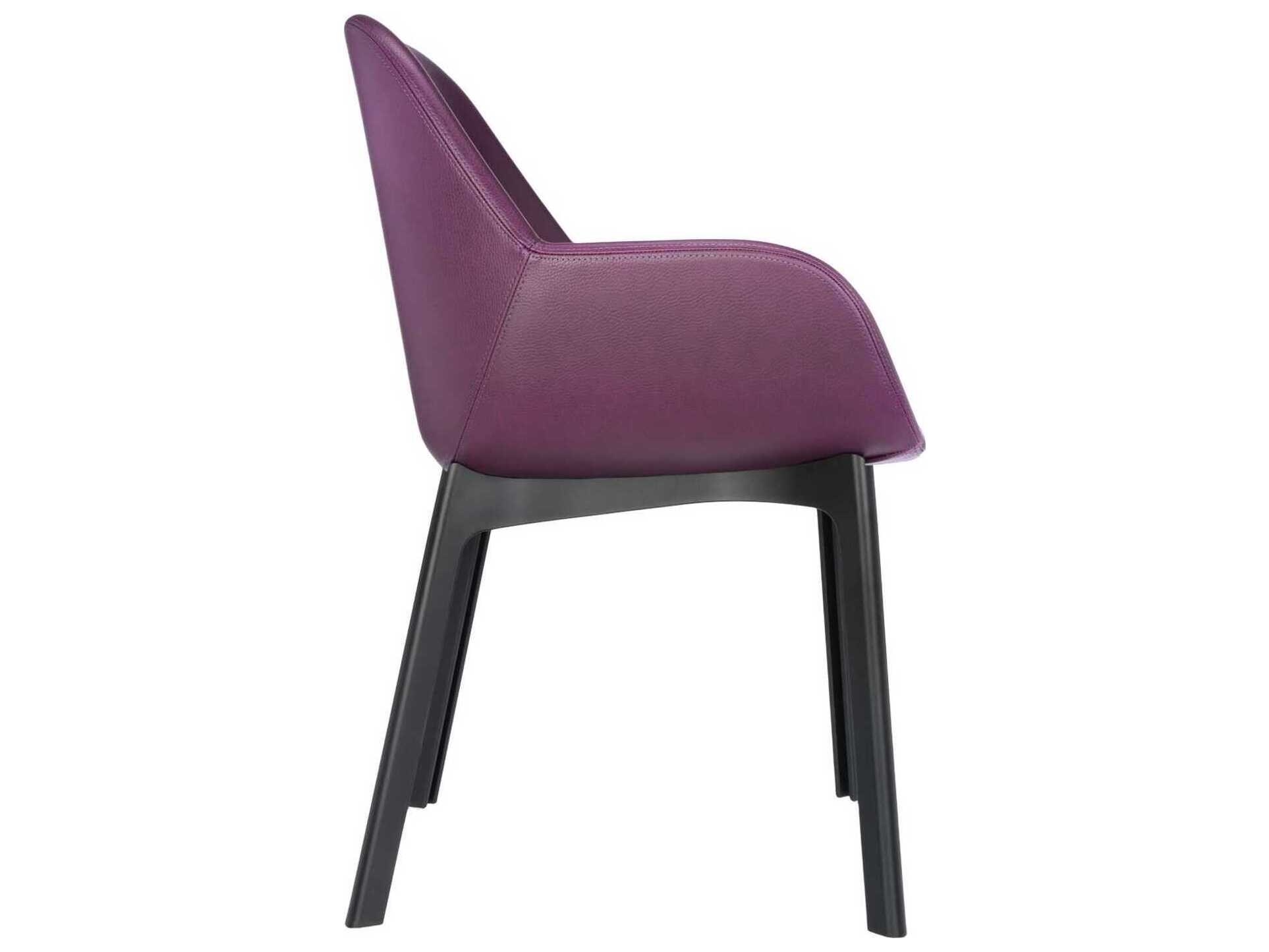 Kartell Clap Black Arm Dining Chair