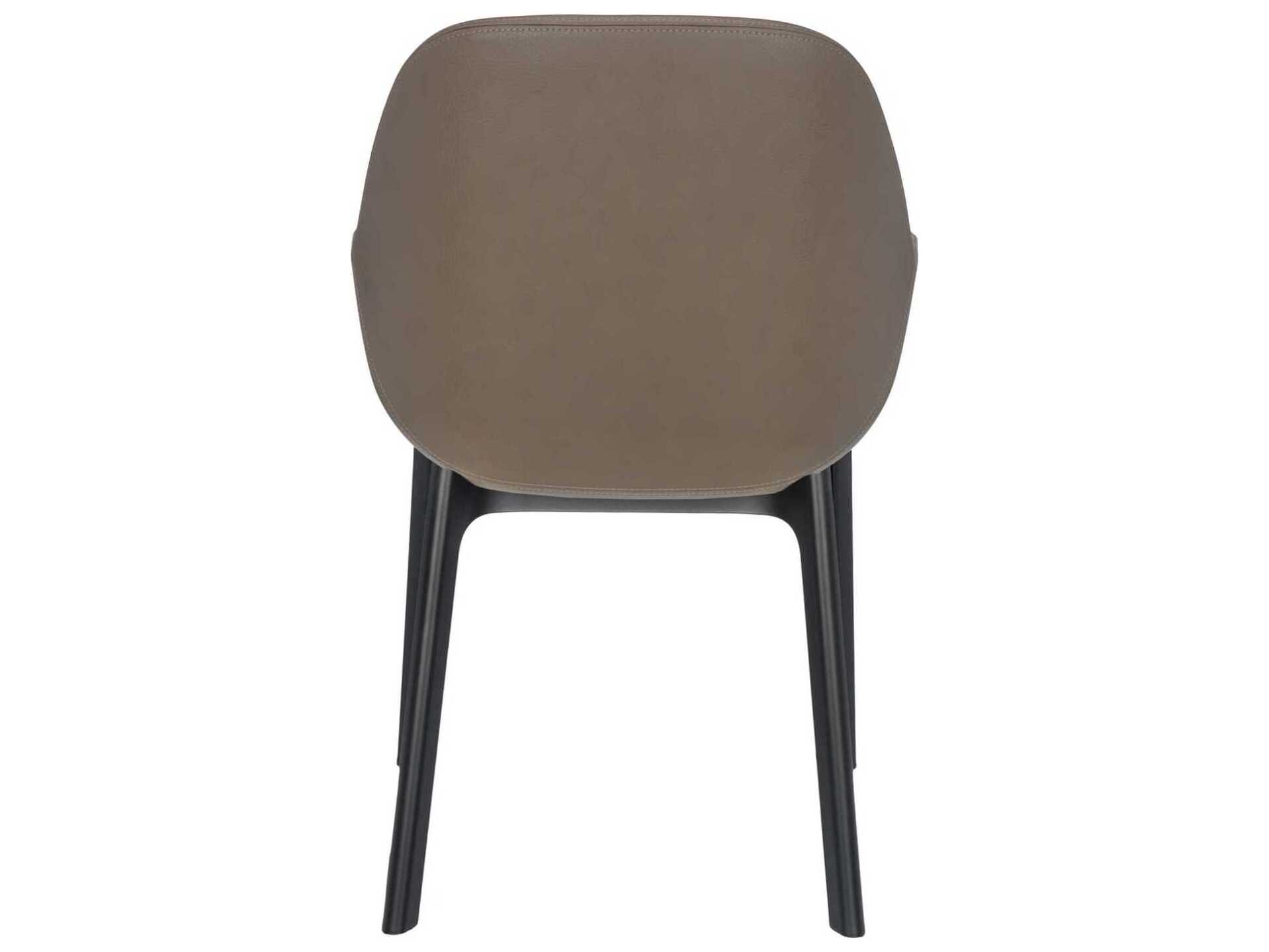 Kartell Clap Black Arm Dining Chair