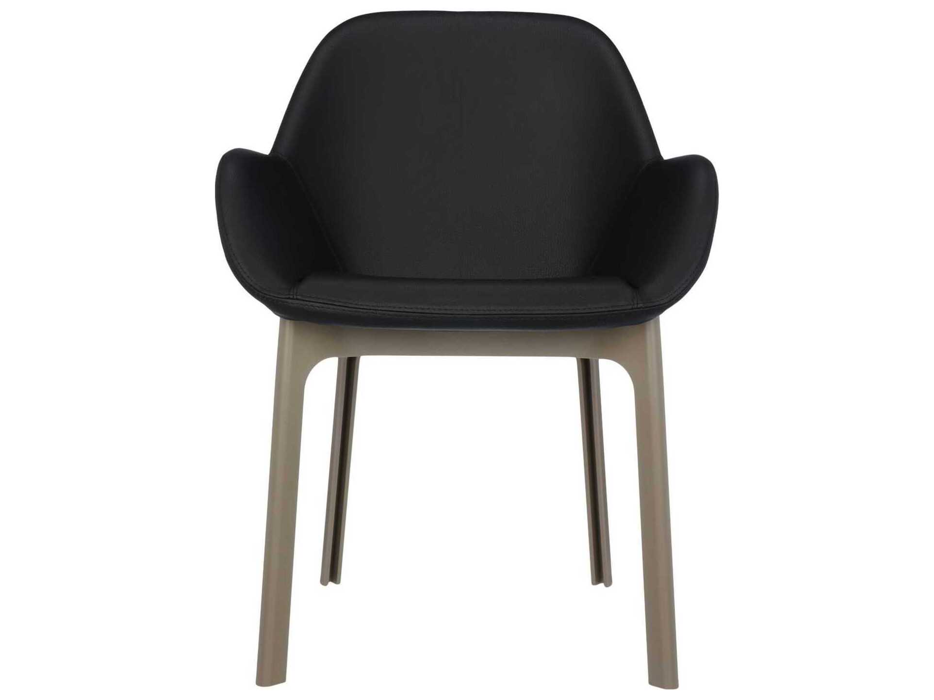 Kartell Clap Black Arm Dining Chair