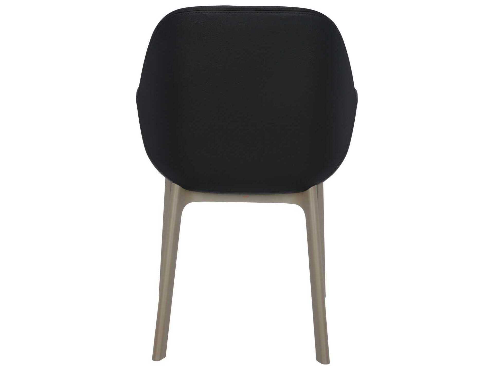 Kartell Clap Black Arm Dining Chair