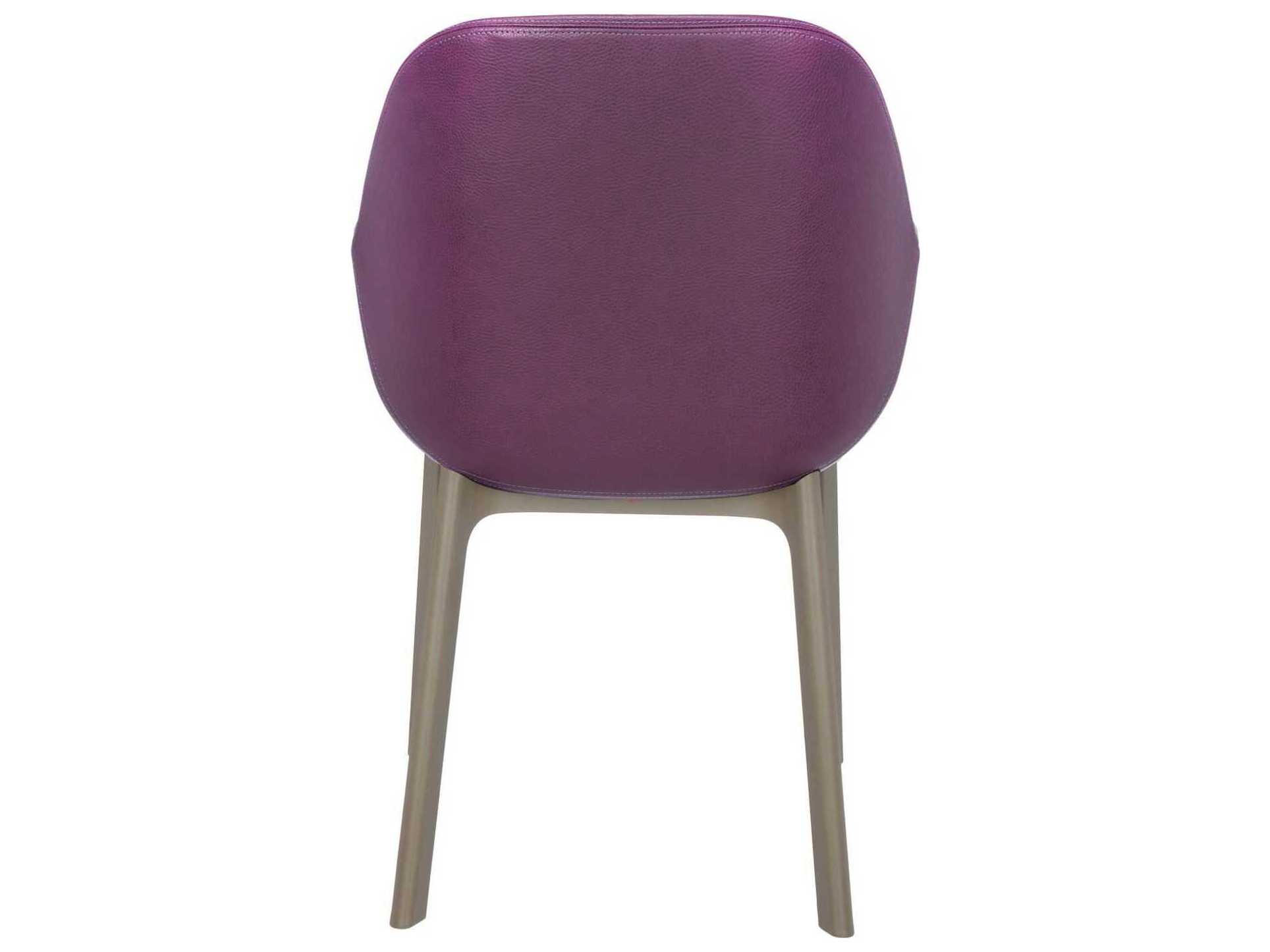 Kartell Clap Gray Arm Dining Chair