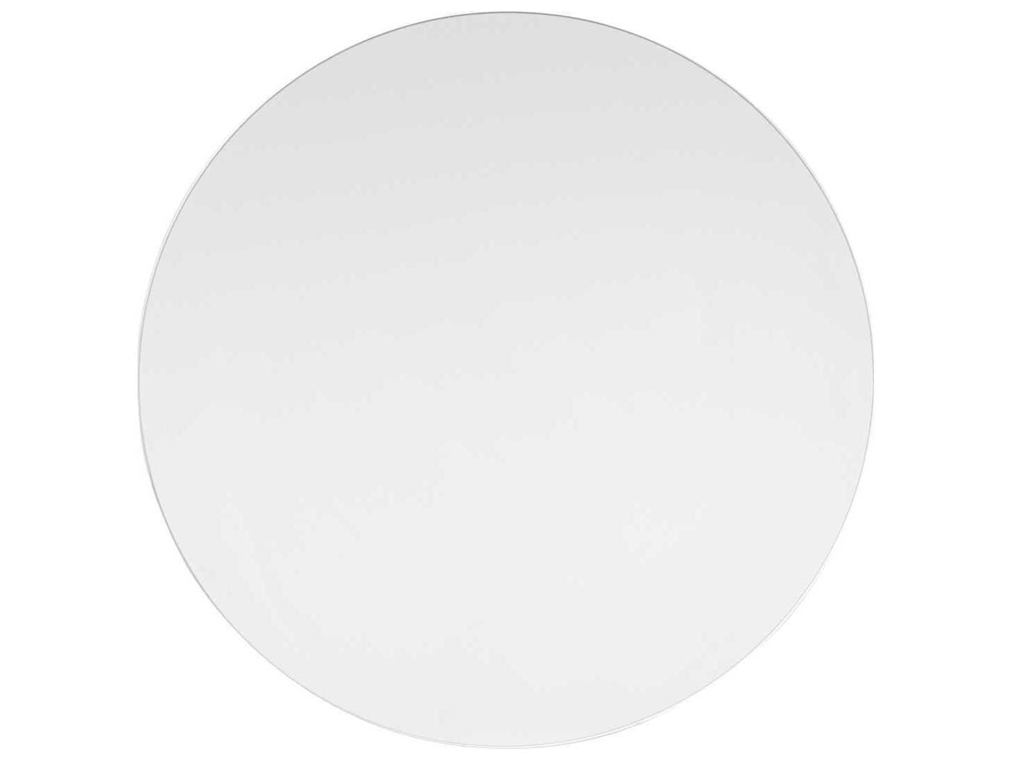 Kartell Toptop Round Plastic White Top Dining Table