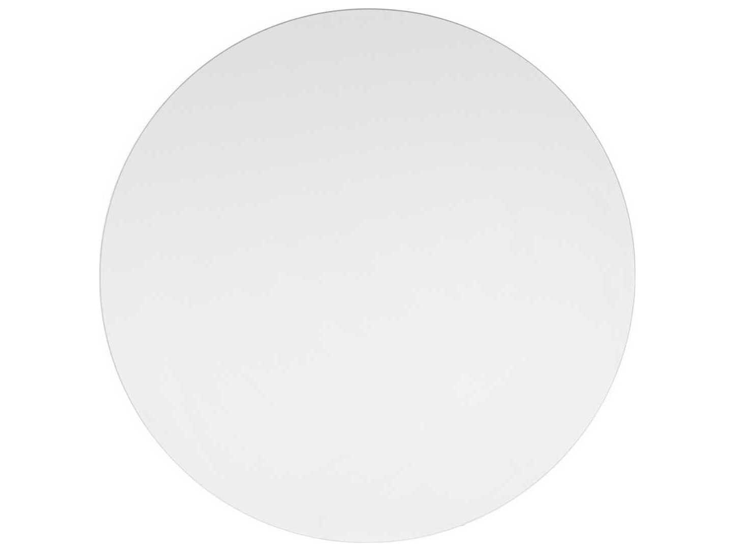 Kartell Toptop Round Plastic White Top Dining Table