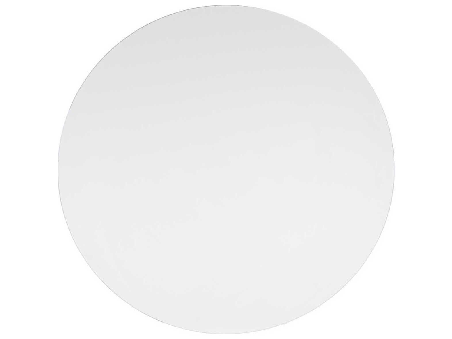 Kartell Toptop Round Plastic White Top Dining Table