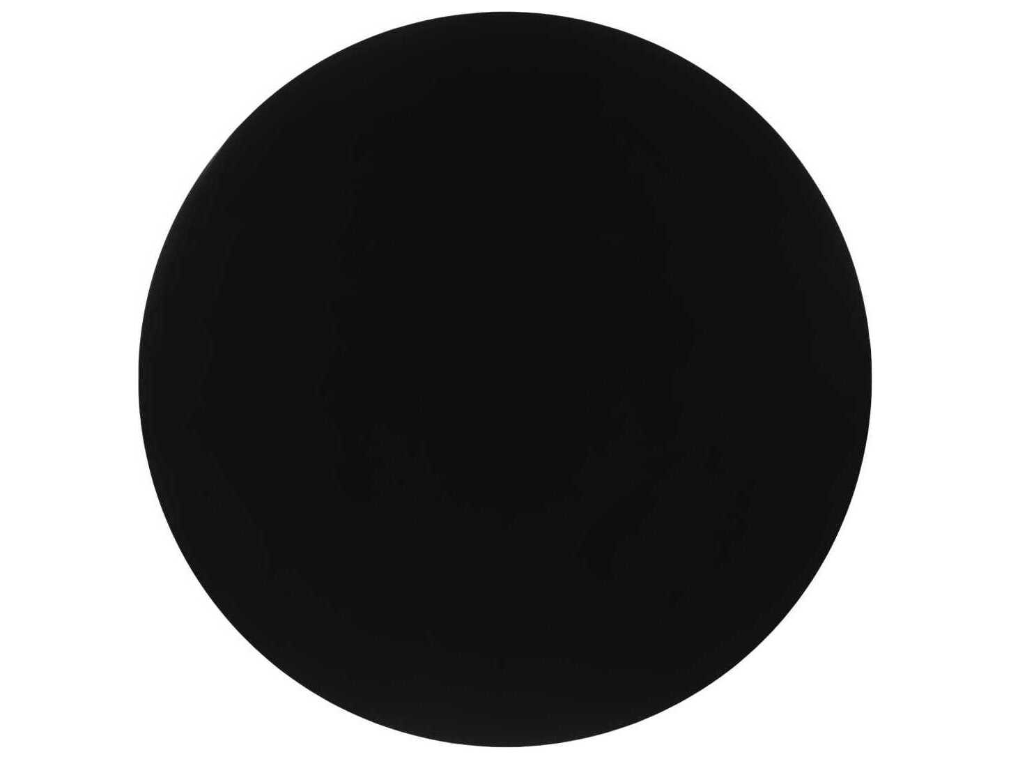 Kartell Toptop For Dr Yes Round Plastic Black Dining Table