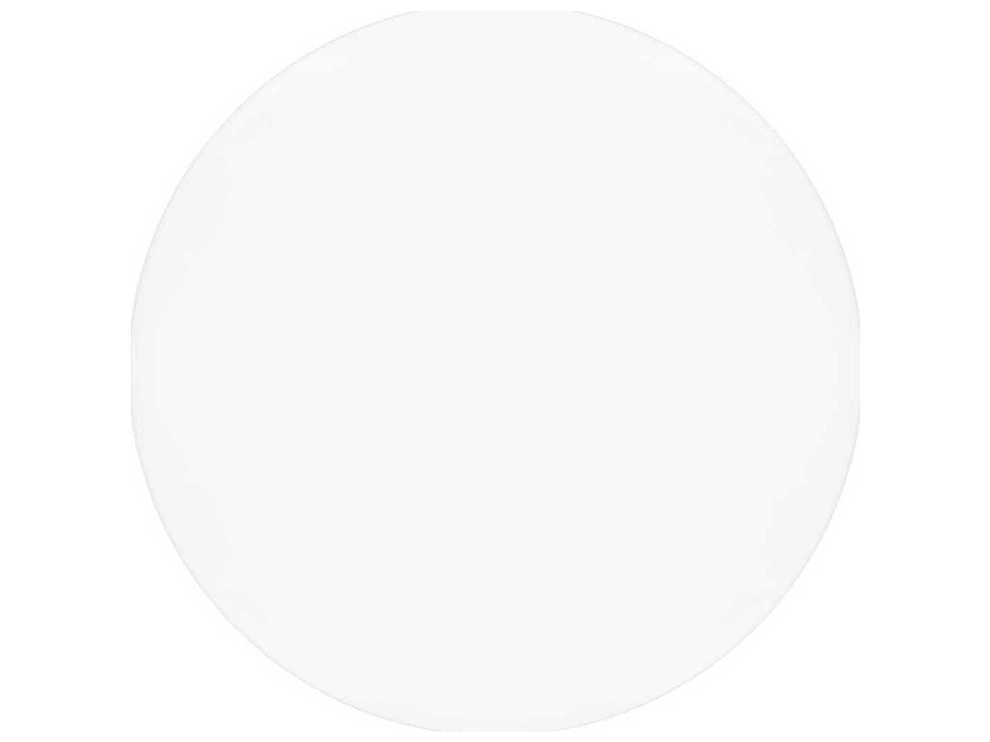 Kartell Toptop For Dr Yes Round Plastic White Dining Table