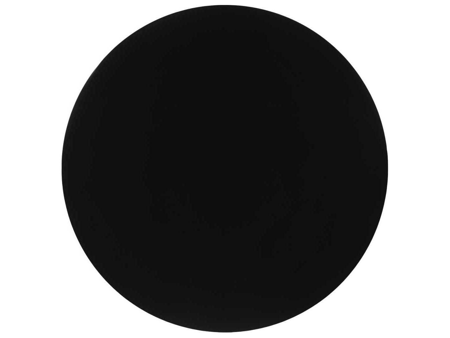 Kartell Toptop For Dr Yes Round Plastic Black Dining Table