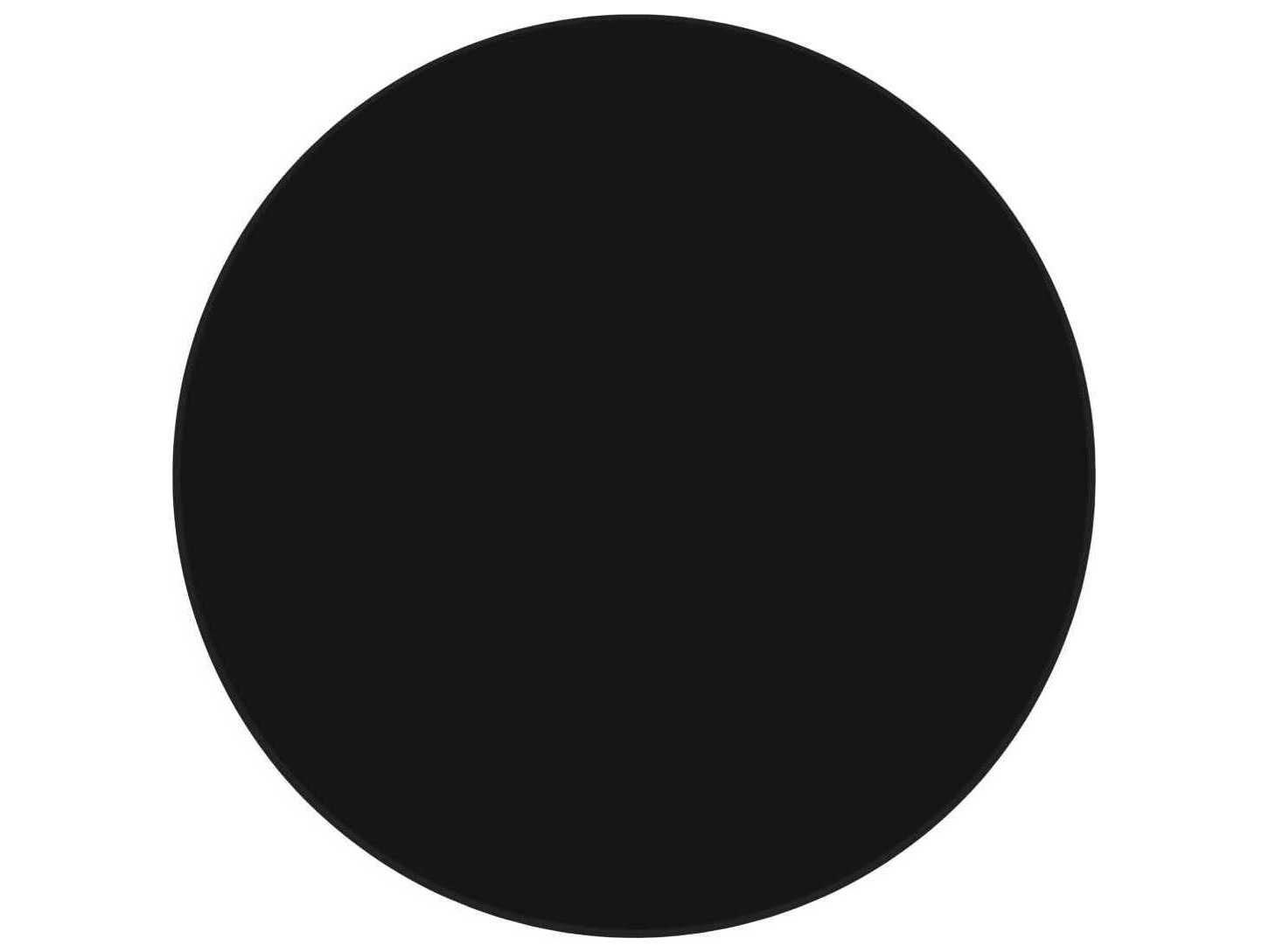 Kartell Toptop For Dr Yes Round Plastic Black Dining Table