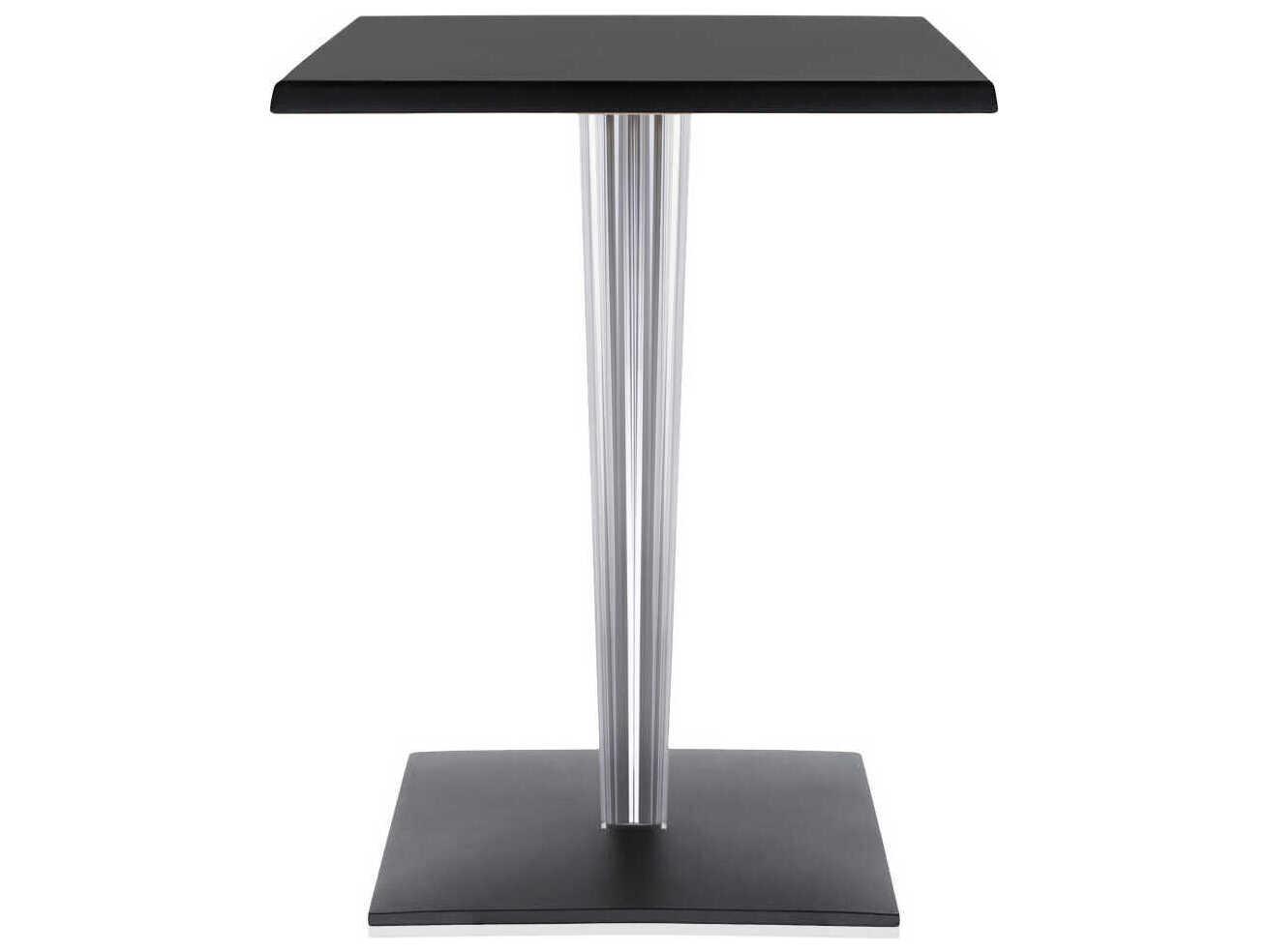 Kartell Toptop For Dr Yes Square Plastic Black Dining Table