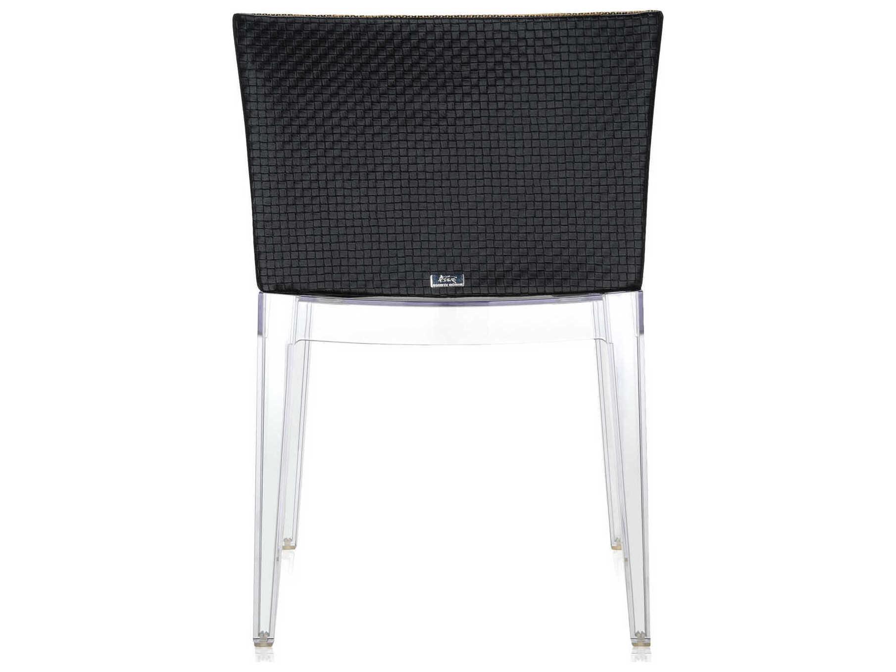 Kartell Mademoiselle Kravitz Brown Upholstered Arm Dining Chair