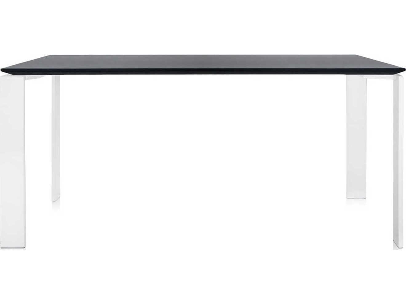 Kartell Four Black White Computer Desk