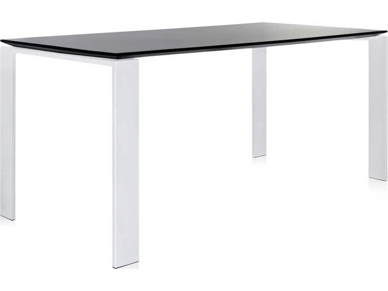 Kartell Four Black White Computer Desk