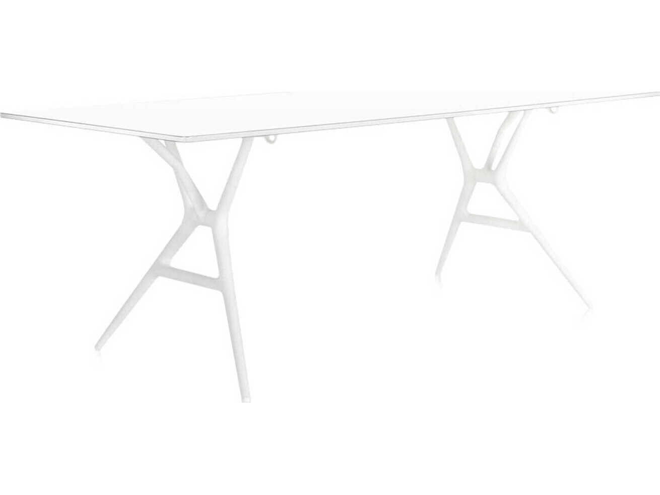 Kartell Spoon White Computer Desk