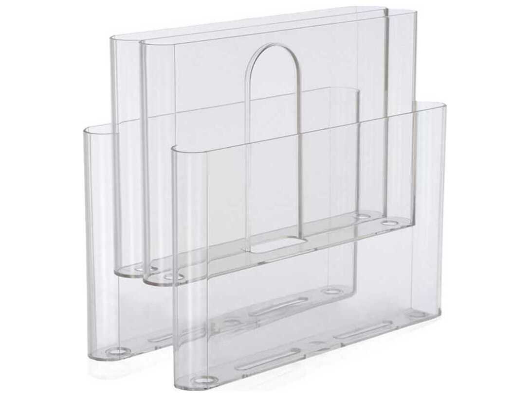Kartell Crystal Magazine Rack