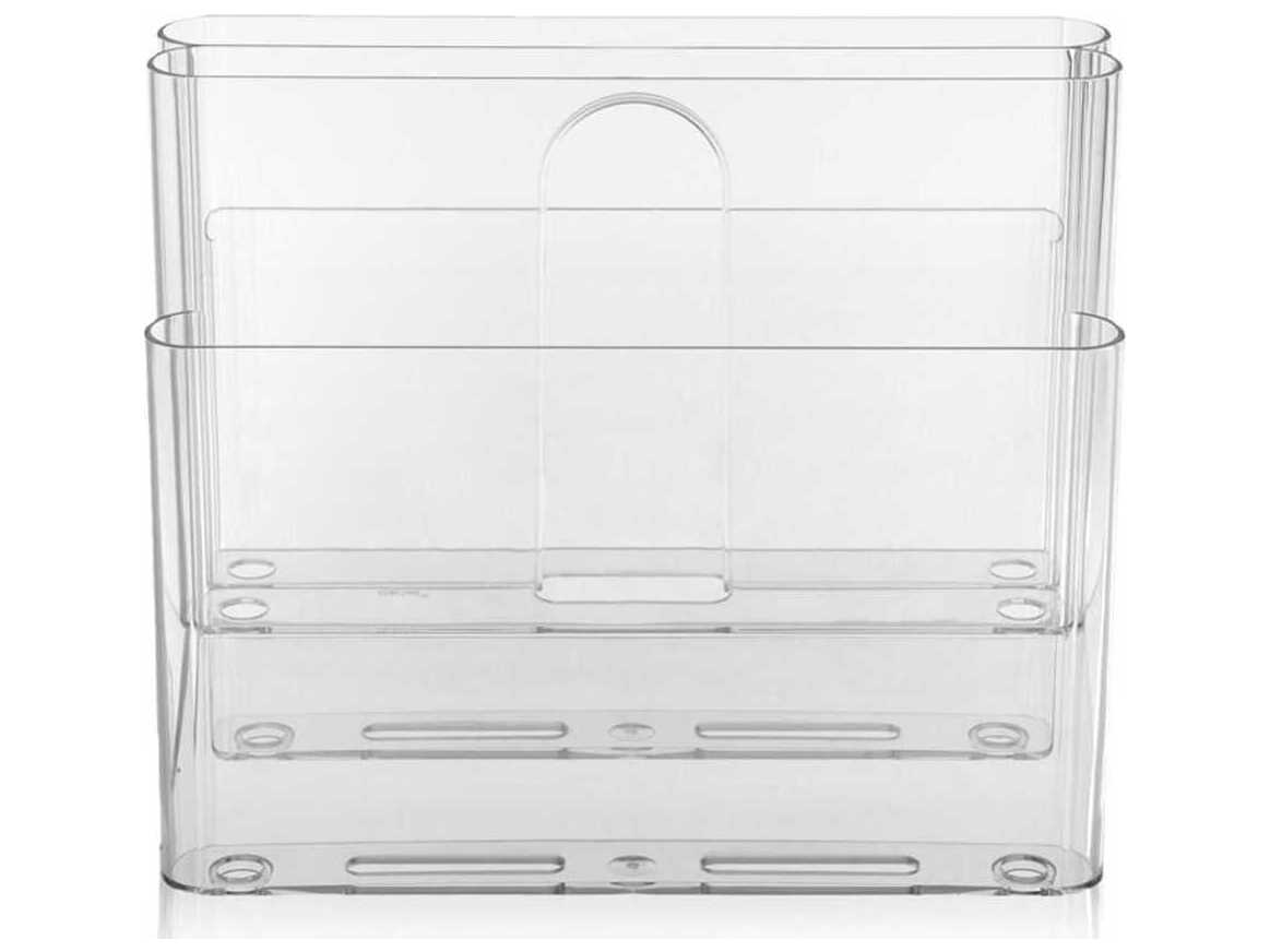 Kartell Crystal Magazine Rack
