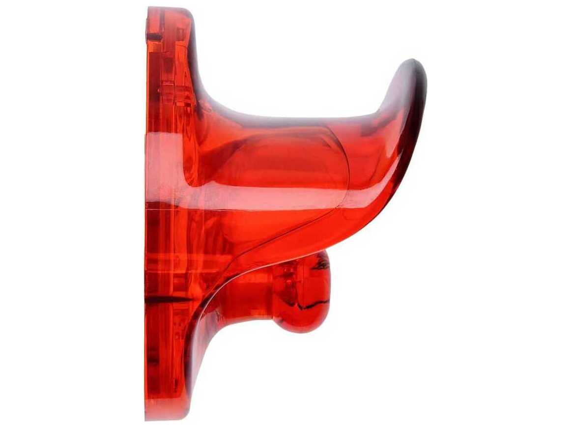 Kartell Wall Orange Red Clothing Hook  (Sold in 2)