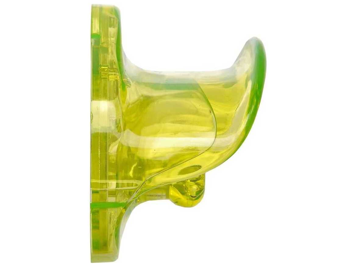 Kartell Wall Citron Yellow Clothing Hook  (Sold in 2)