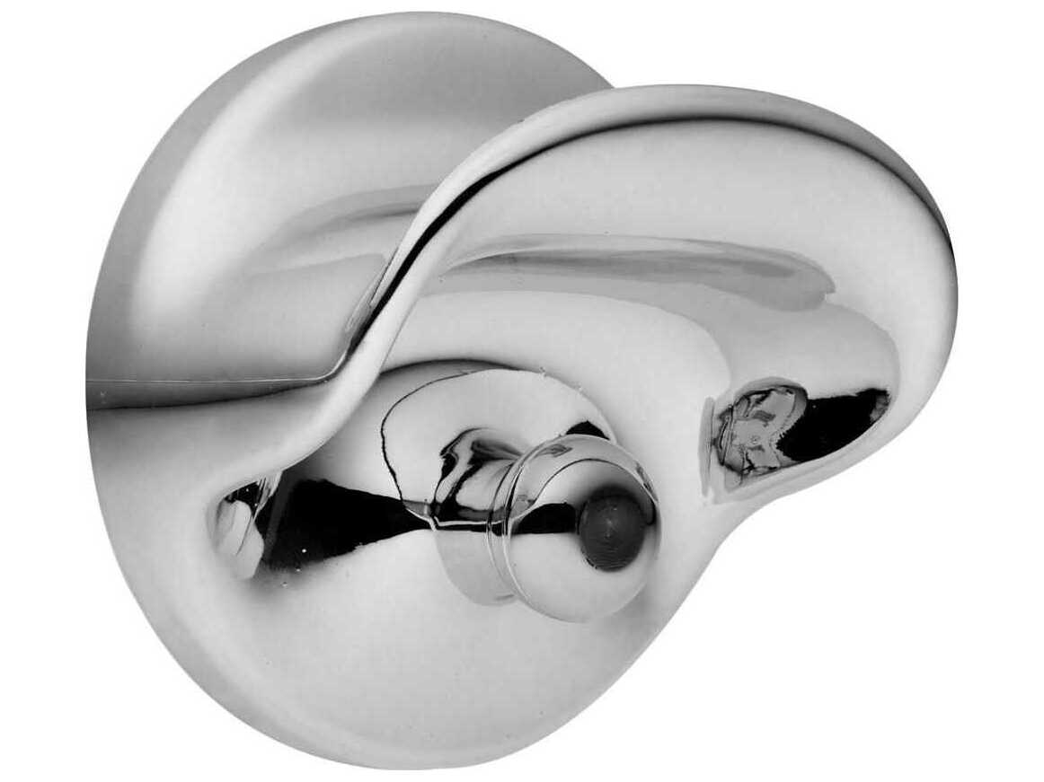 Kartell Wall Chrome Clothing Hook  (Sold in 2)