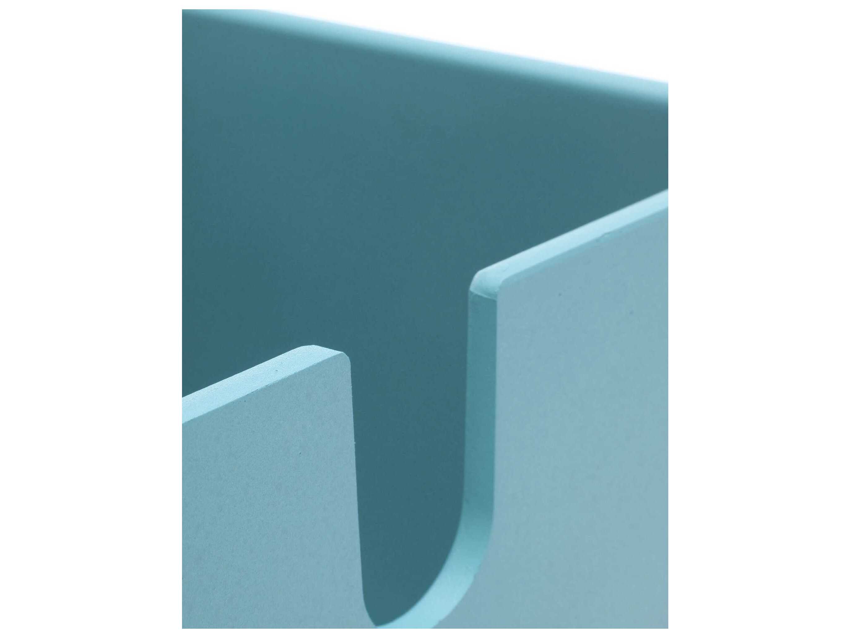 Kartell Polvara Light Blue Modular Bookcase Stacking Cube