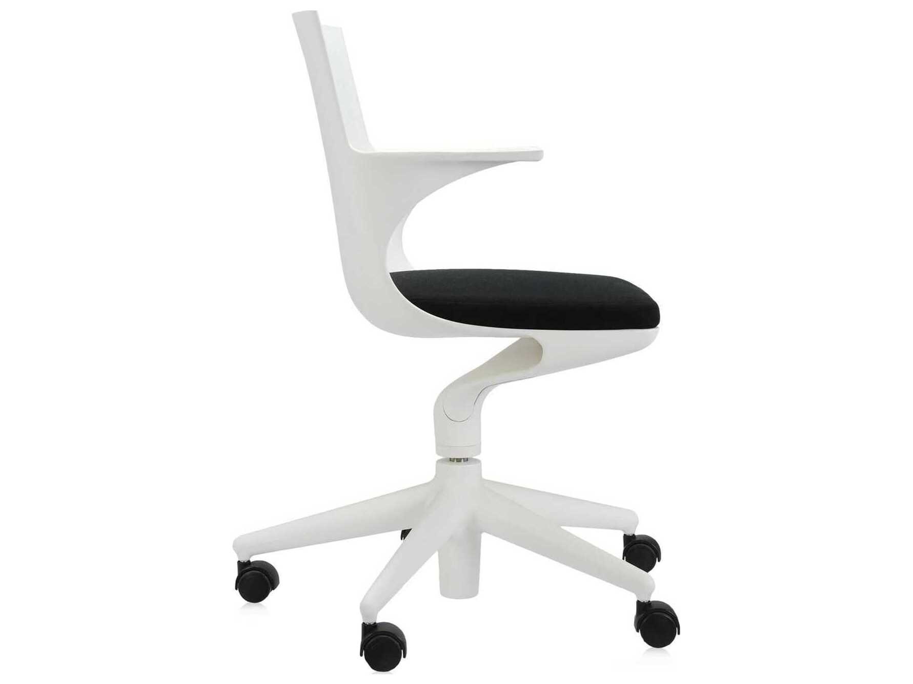 Kartell Spoon Upholstered Adjustable Computer Office Chair