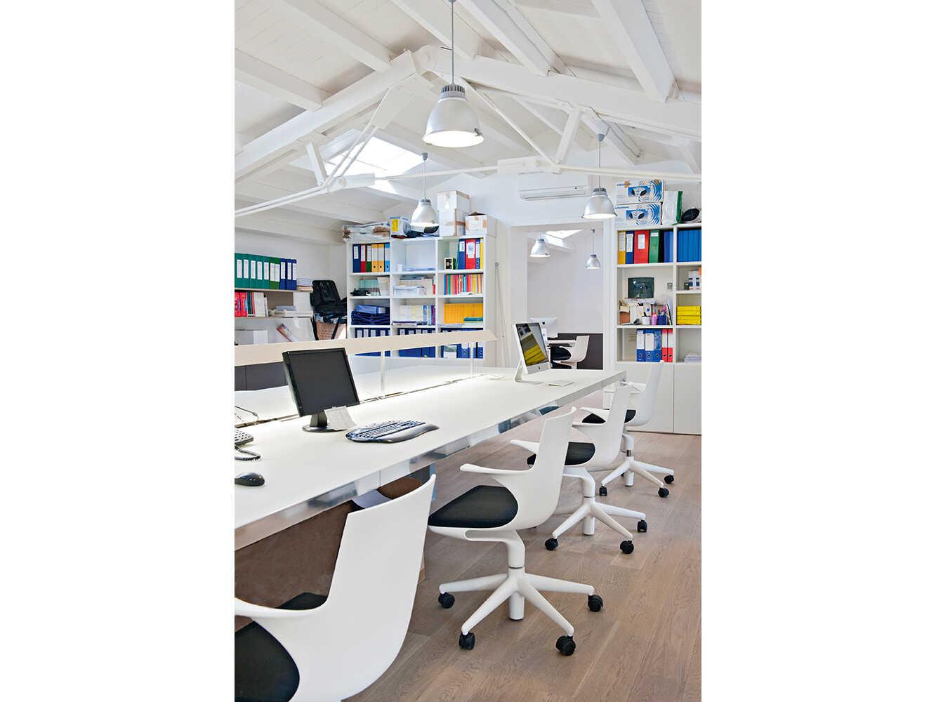 Kartell Spoon Upholstered Adjustable Computer Office Chair