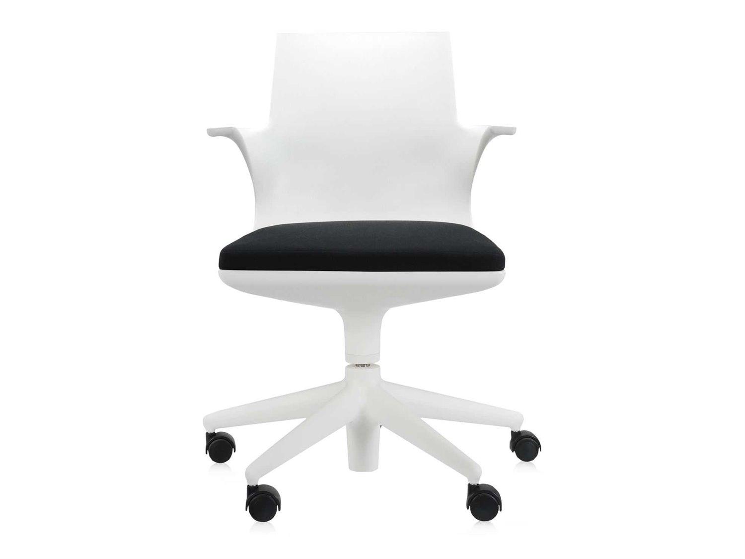 Kartell Spoon Upholstered Adjustable Computer Office Chair