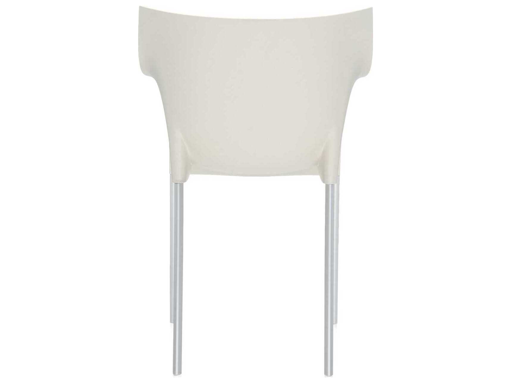 Kartell Dr No White Arm Dining Chair  (Sold in 2)