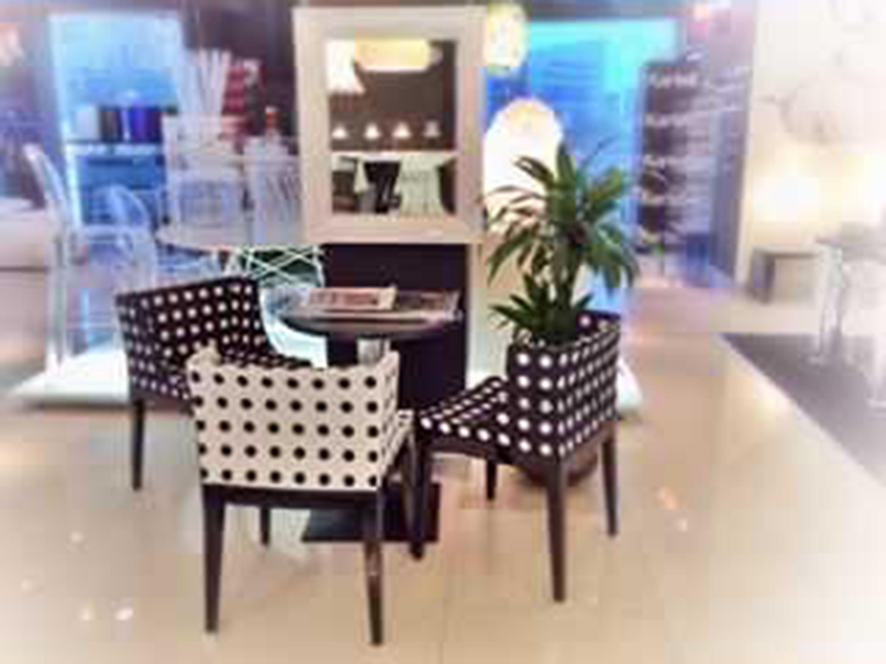 Kartell Mademoiselle Black Upholstered Side Dining Chair