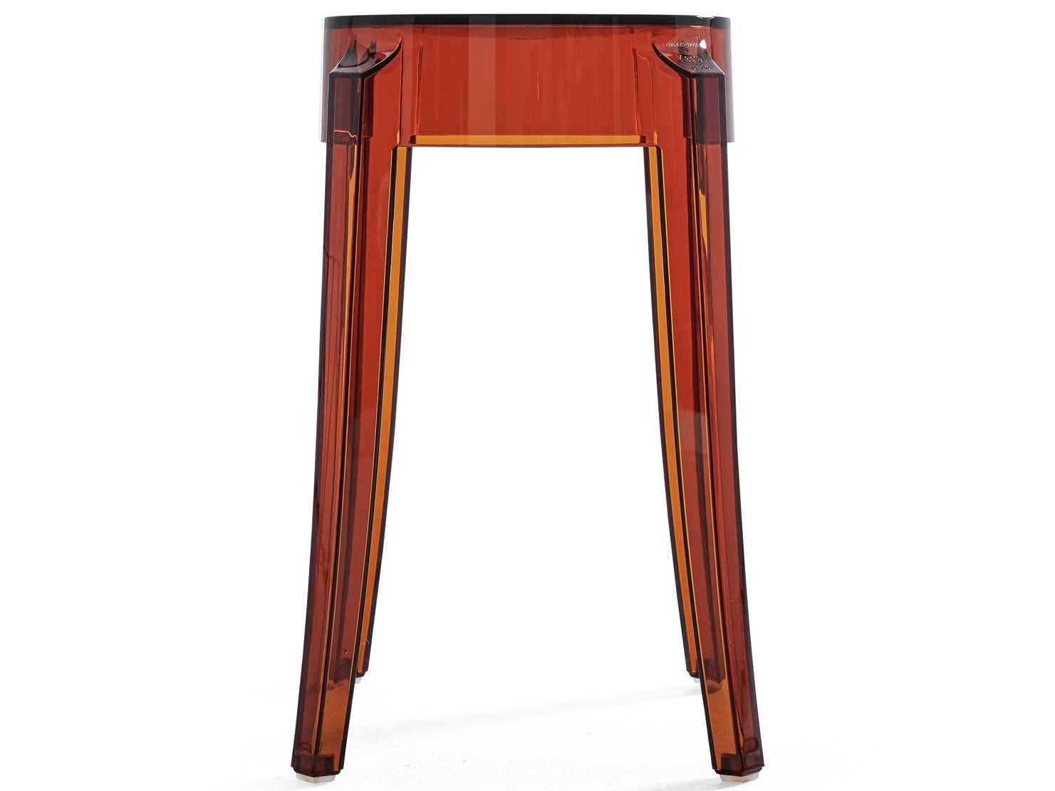 Kartell Charles Ghost Brown Side Dining Chair  (Sold in 2)