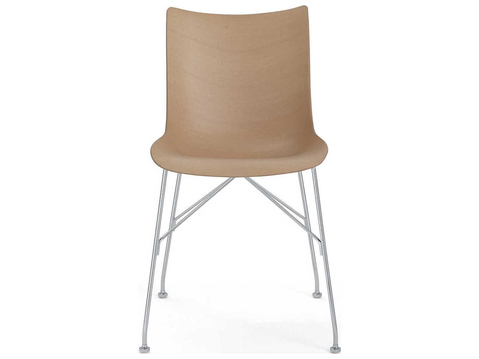 Kartell P-wood Brown Computer Office Chair