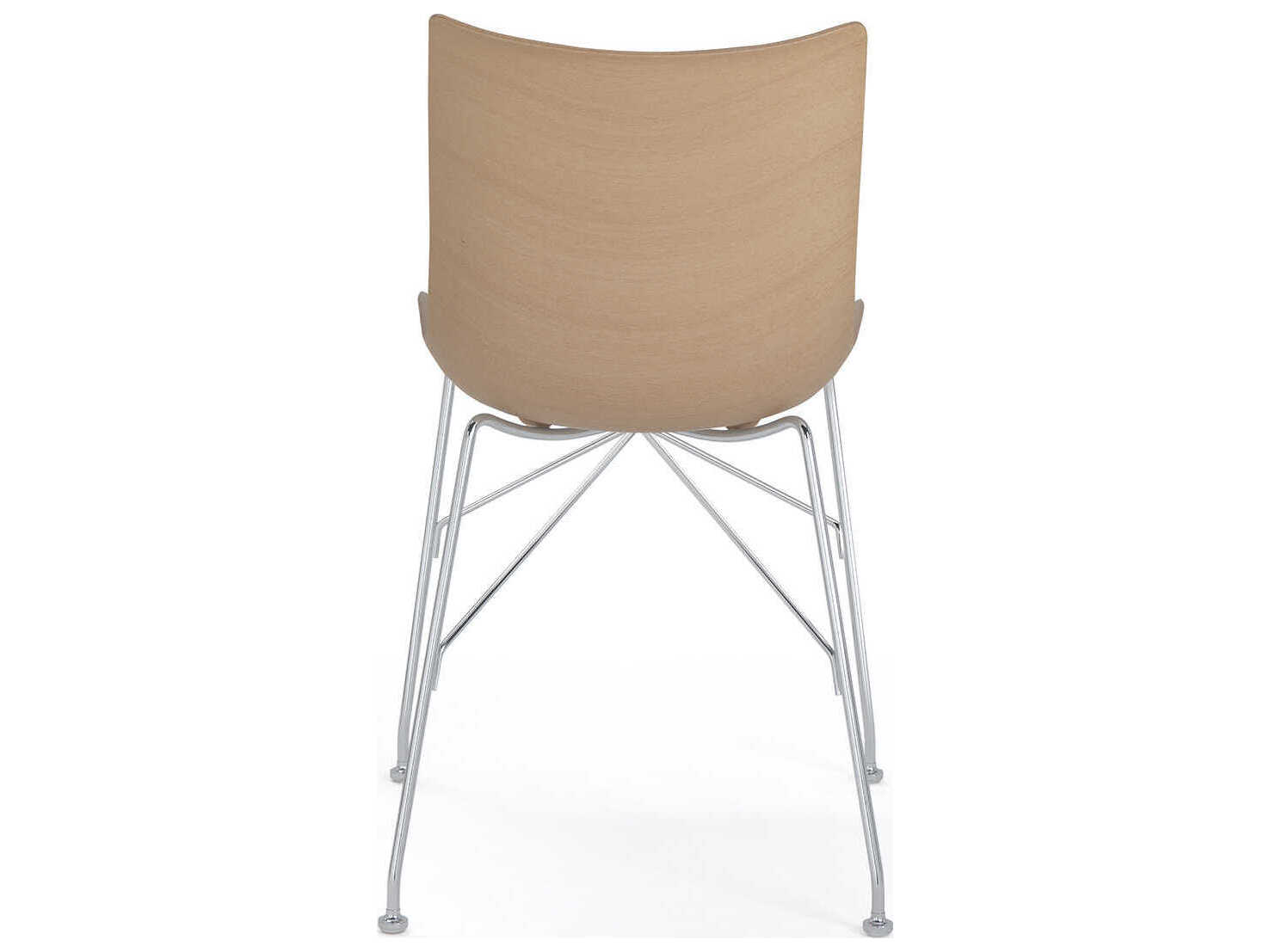 Kartell P-wood Brown Computer Office Chair
