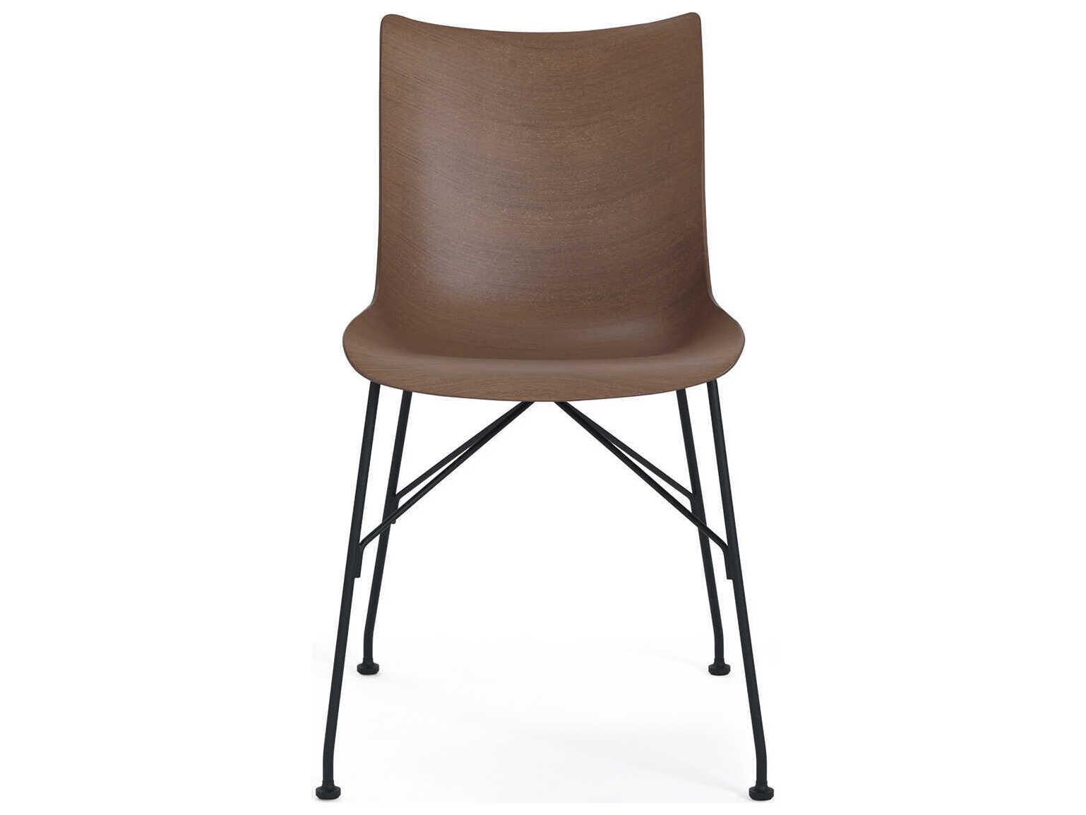 Kartell P-wood Brown Computer Office Chair