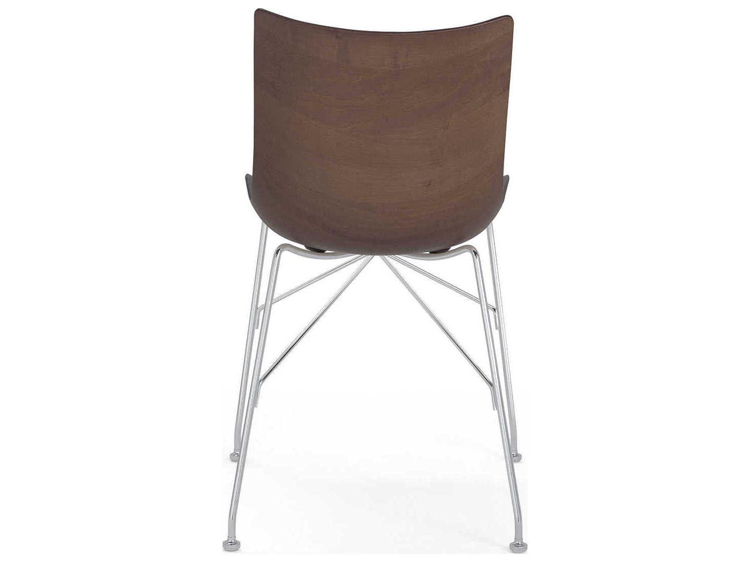 Kartell P-wood Brown Computer Office Chair