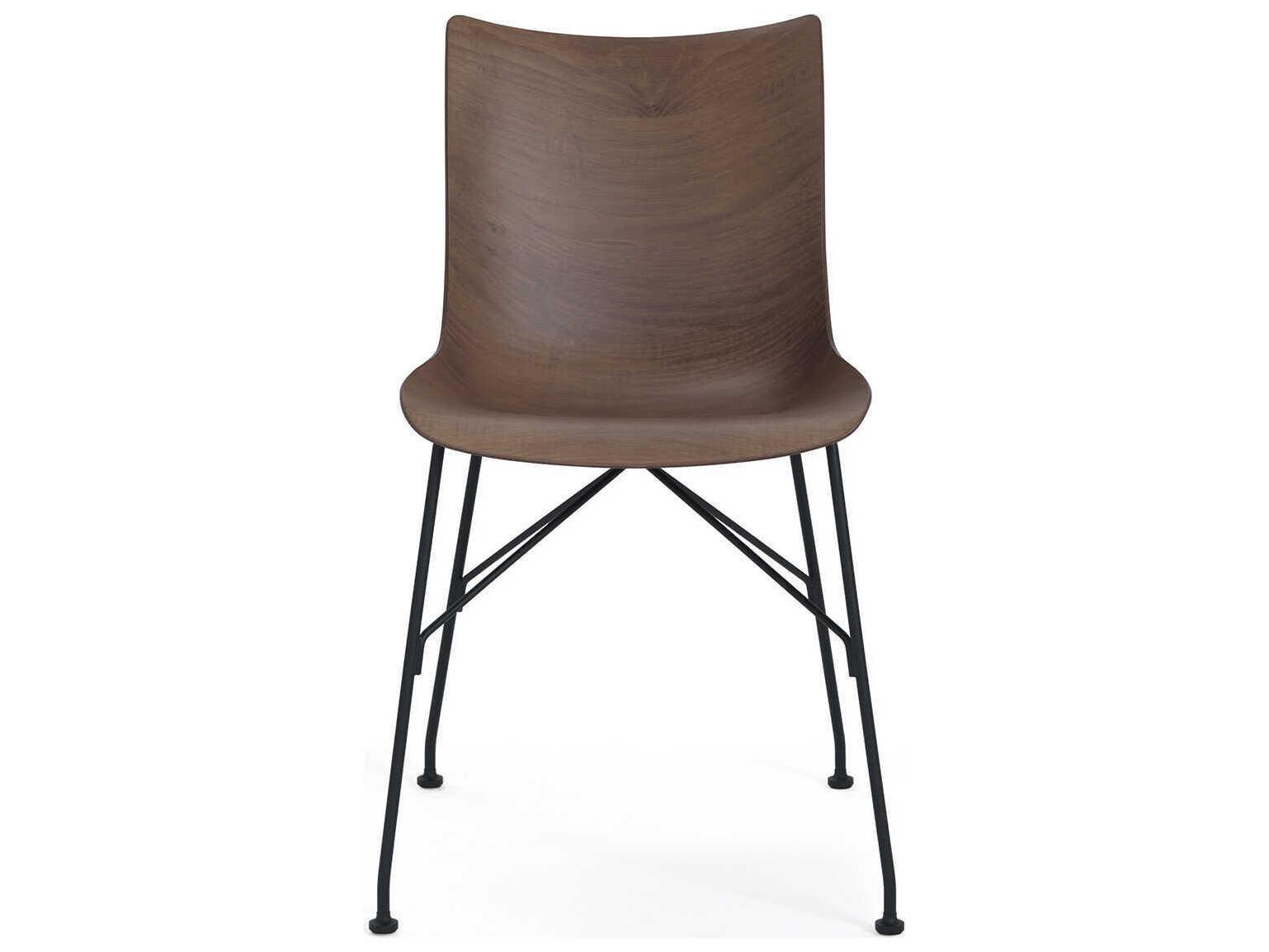 Kartell P-wood Brown Computer Office Chair
