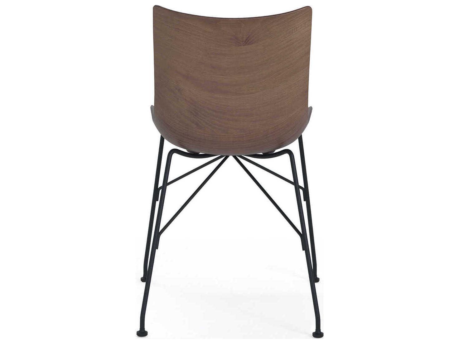 Kartell P-wood Brown Computer Office Chair